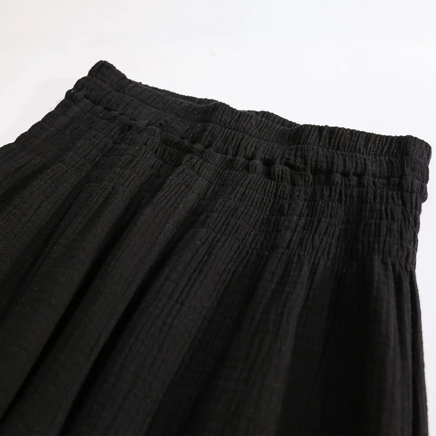 Amazhiyu Womens Wide Leg Palazzo Flowy High Waist Casual Lounge Yoga Pants for Summer