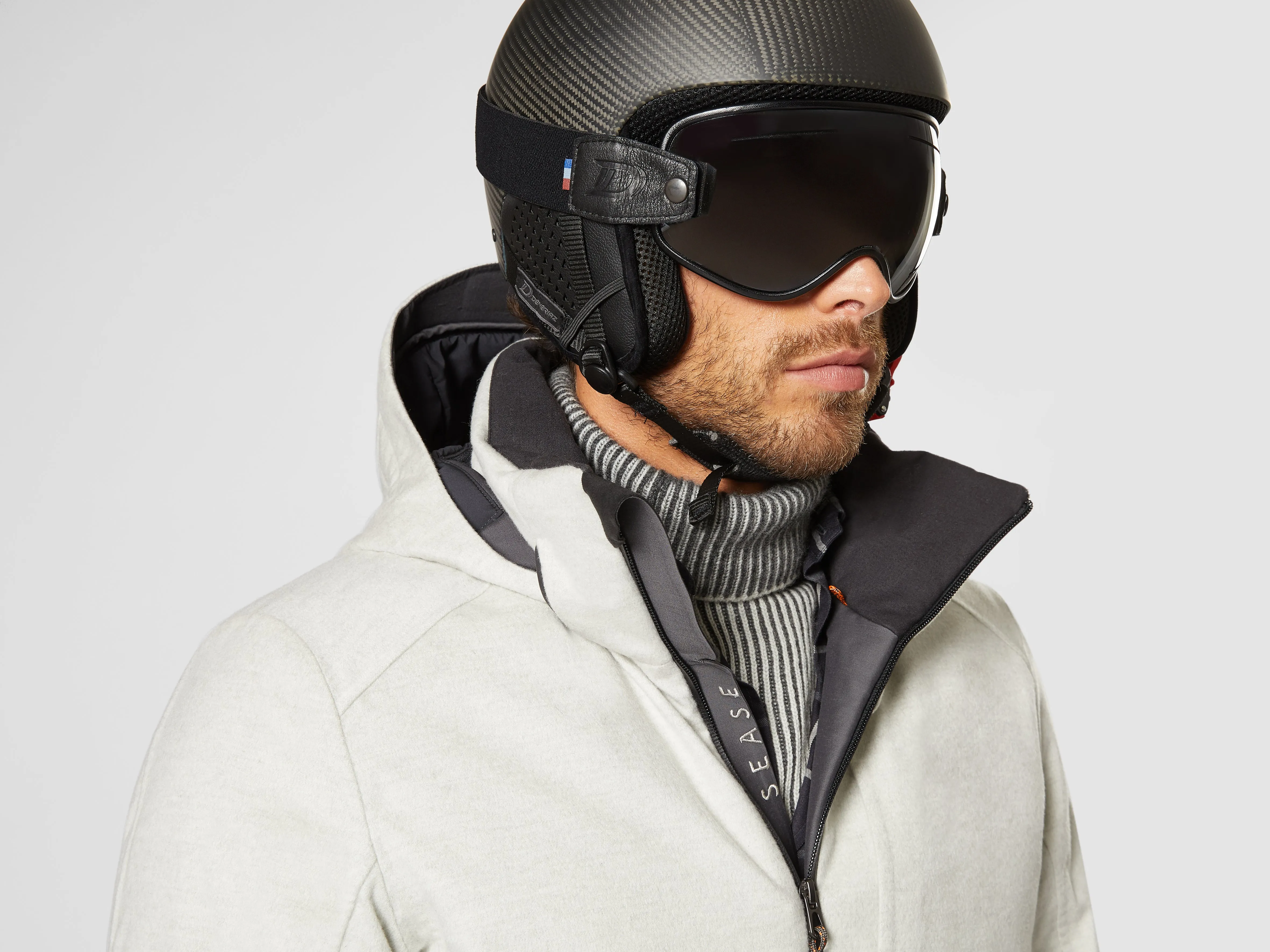 Armada Cashmere Jacket - Pearl Grey