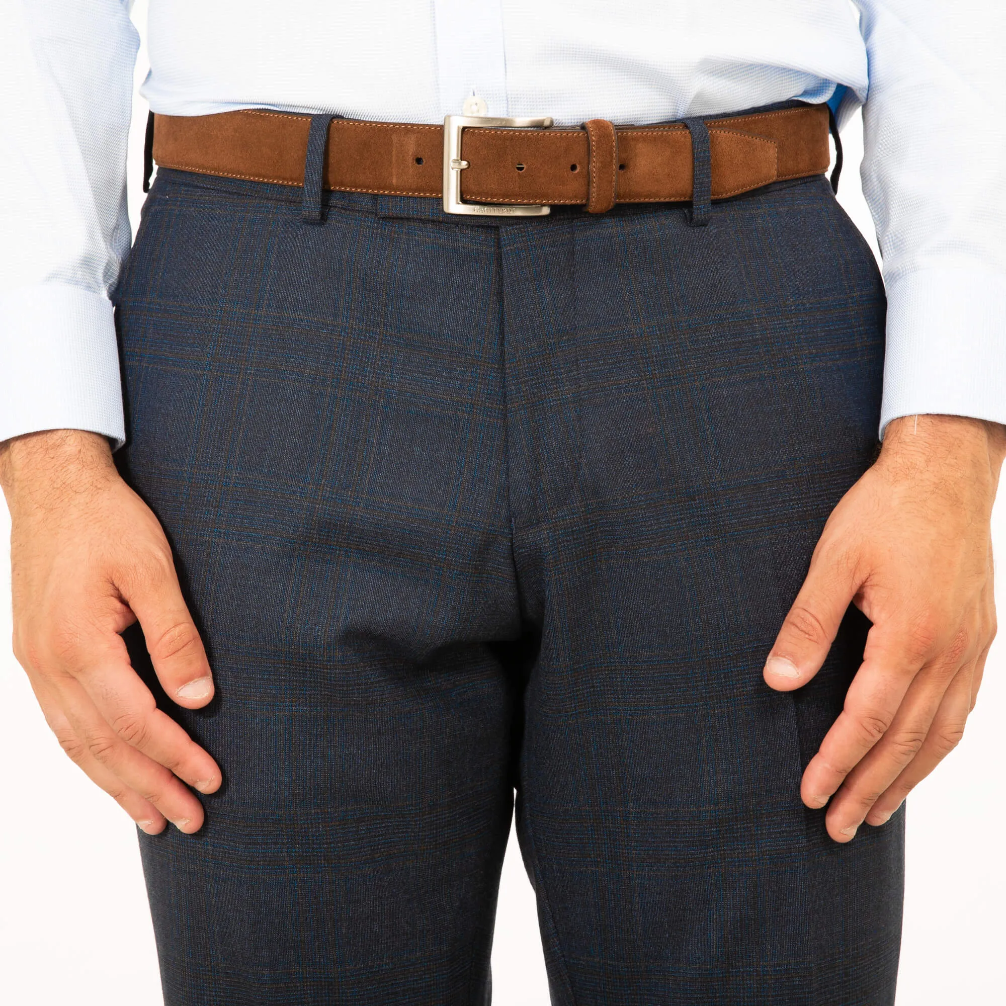 Blue Glen Check Suit