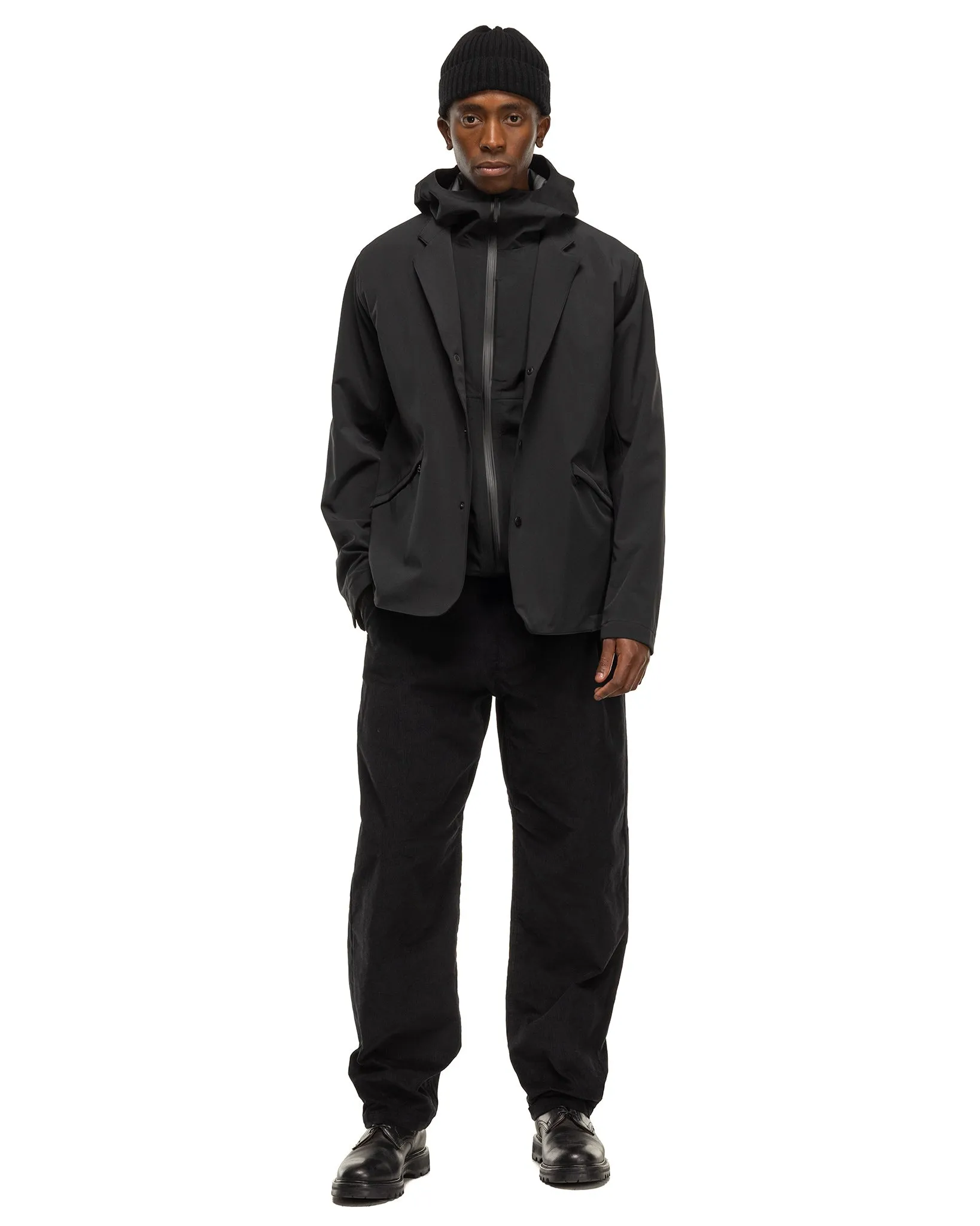 Bureau Jacket - GORE-TEX Windstopper 3L Nylon Black