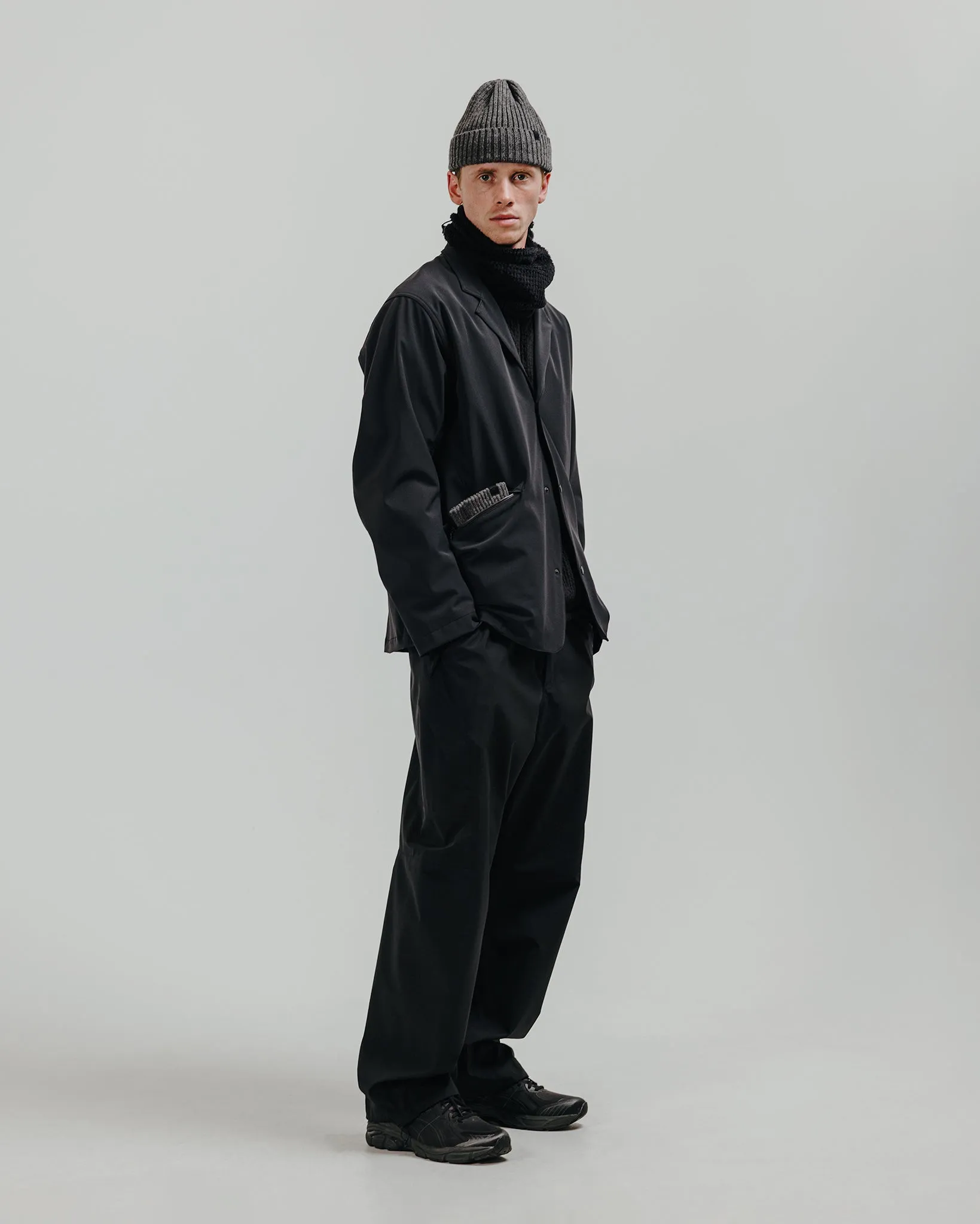 Bureau Jacket - GORE-TEX Windstopper 3L Nylon Black