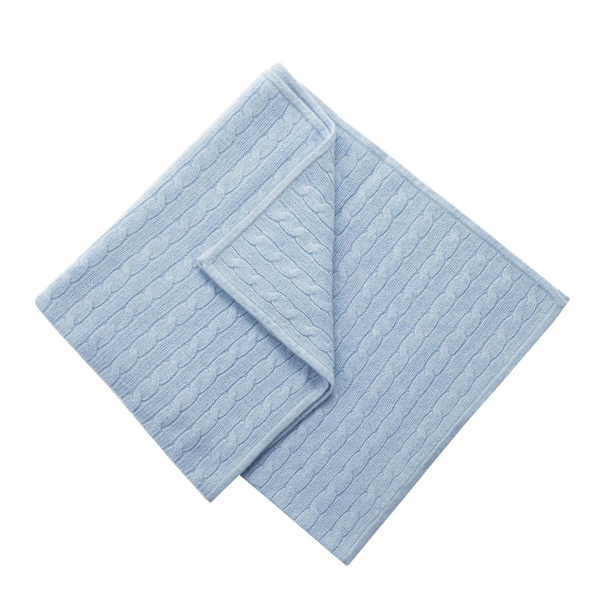 Cashmere Cable Blanket