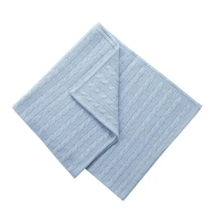Cashmere Cable Blanket