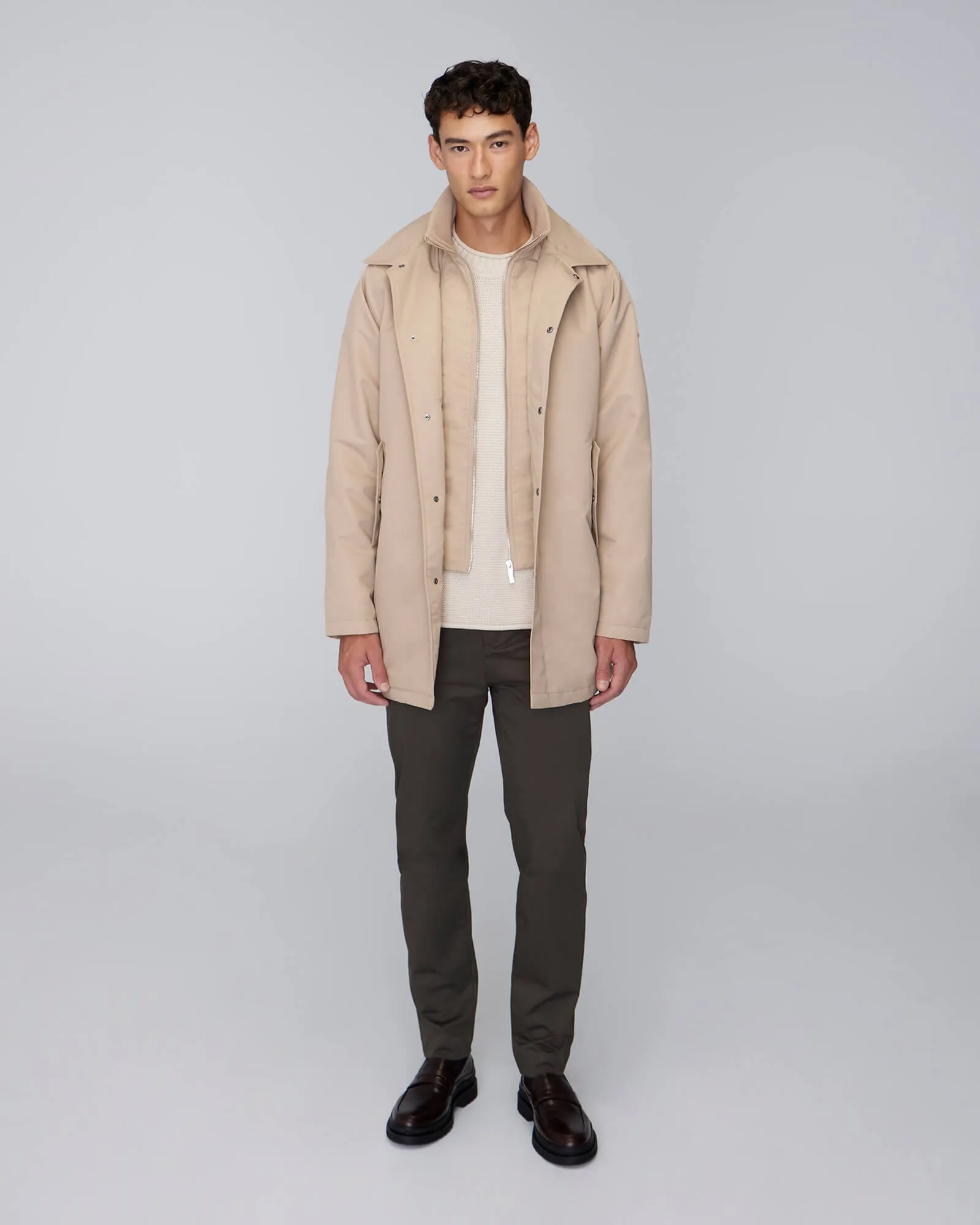 CHRISTOPHER | Insulated Carcoat with Removable Bib