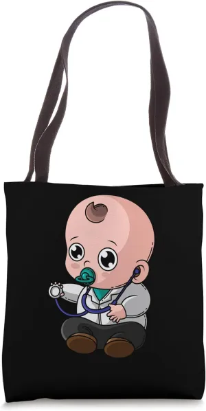 Cute Baby Doctor of Medicine Tote Bag