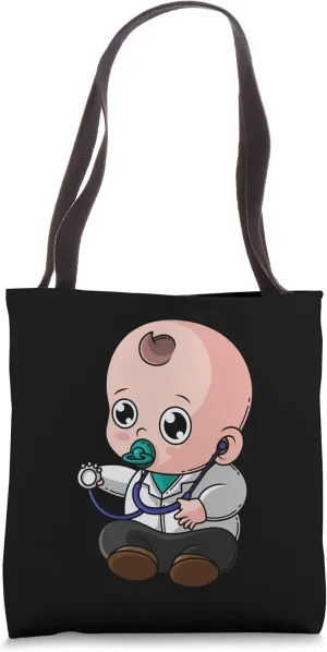 Cute Baby Doctor Tote Bag