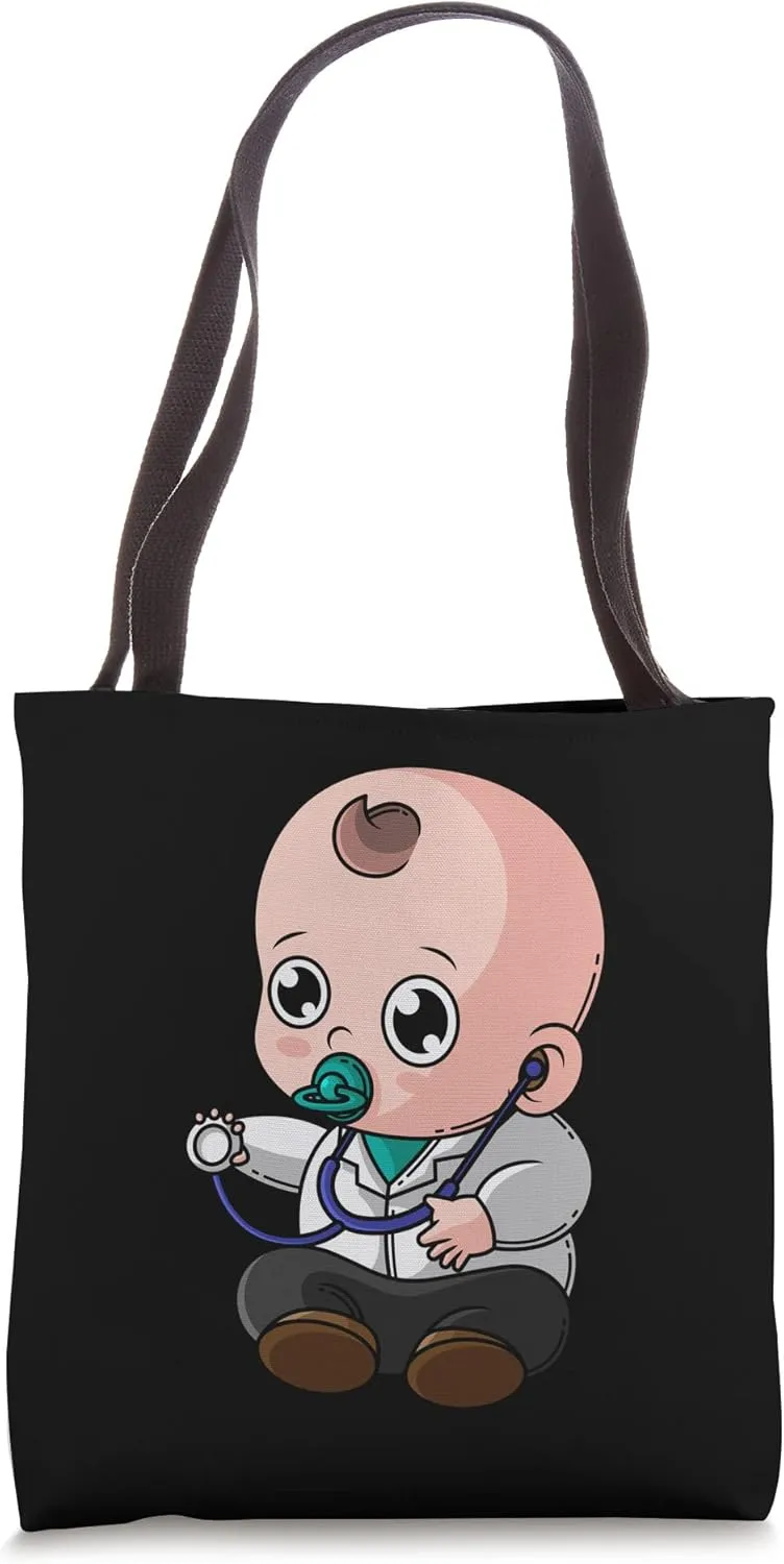 Cute Baby Doctor Tote Bag