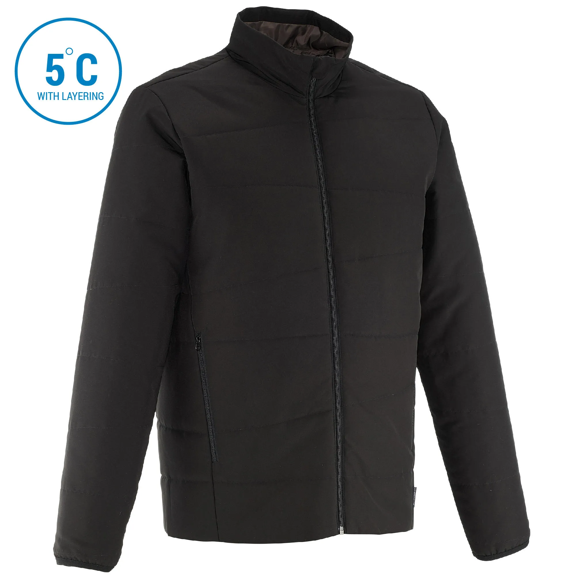 Forclaz Men's Synthetic Mountain Backpacking Padded Jacket - MT50 32F
