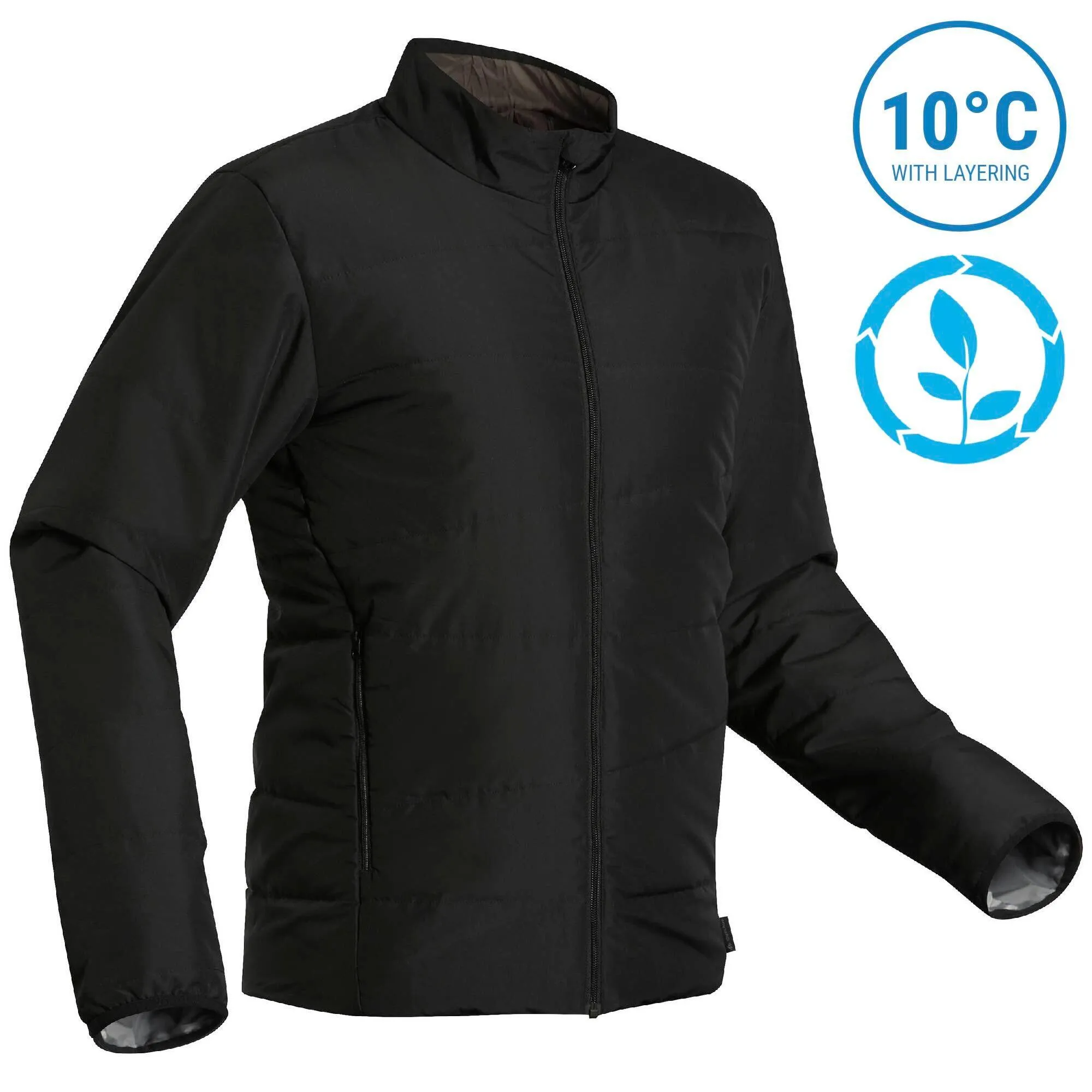 Forclaz Men's Synthetic Mountain Backpacking Padded Jacket - MT50 32F