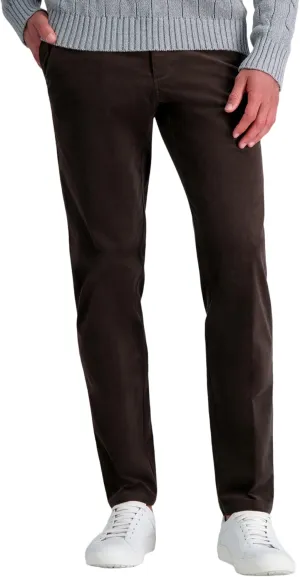 Haggar Mens Straight Fit Stretch Corduroy Pant