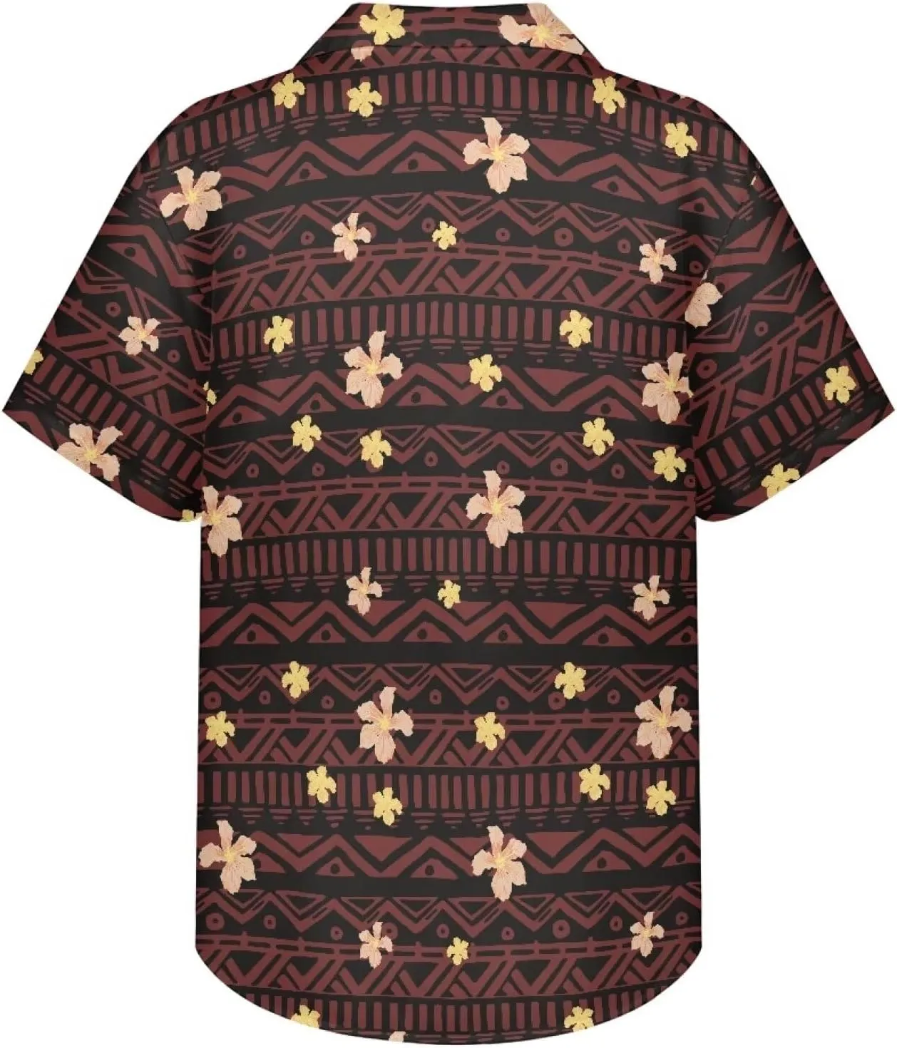 Hawaiian Dresses for Couples Polynesian Puletasi Samoan Traditional Dress with Shirt Pareo Sarong Lavalava Set