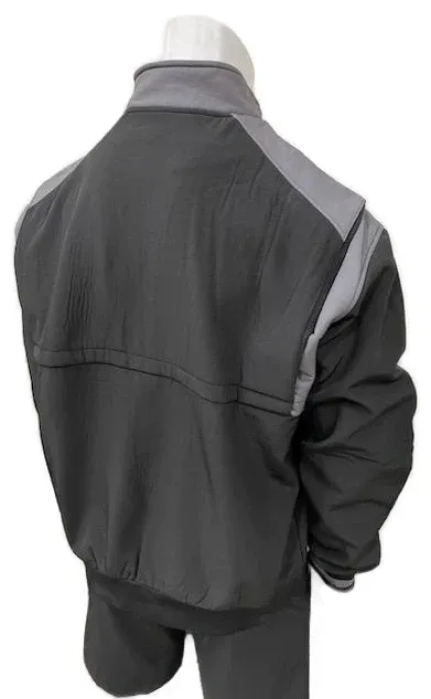 Honig's Full-Zip Thermal Jacket Black w/Grey Shoulder Bar