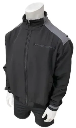 Honig's Full-Zip Thermal Jacket Black w/Grey Shoulder Bar
