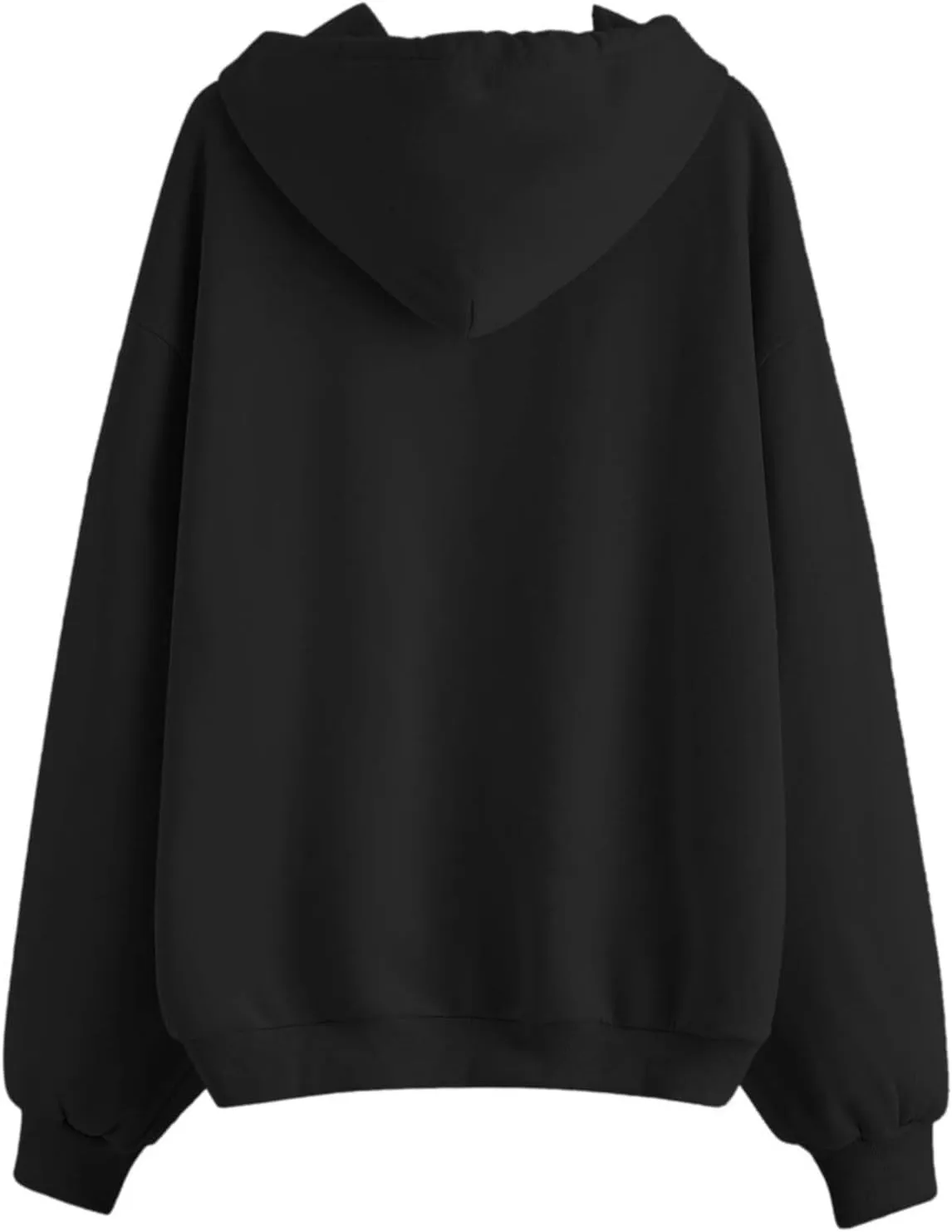 Hoodies for Women Cute Hoodies Teen Girl Fall Jacket Oversized Sweatshirts Casual Drawstring Zip Up Y2K Hoodie with Pocket