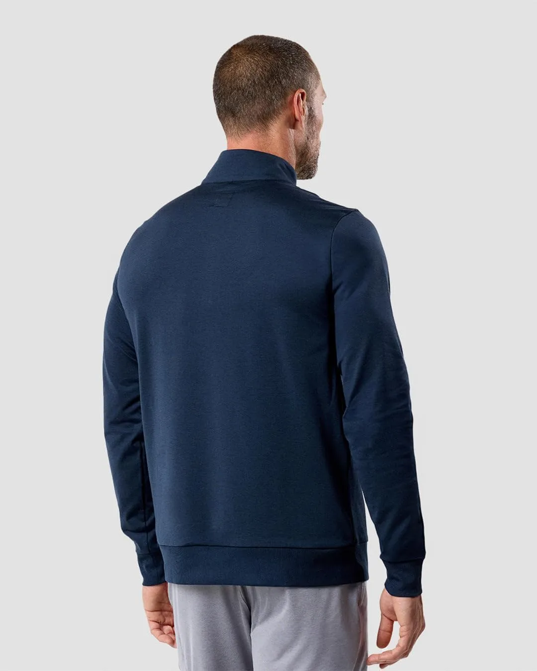 INTO THE AM Endeavor Quarter Zip Pullover Men S-4XL Mens 1/4 Zip Golf Sweater Jacket