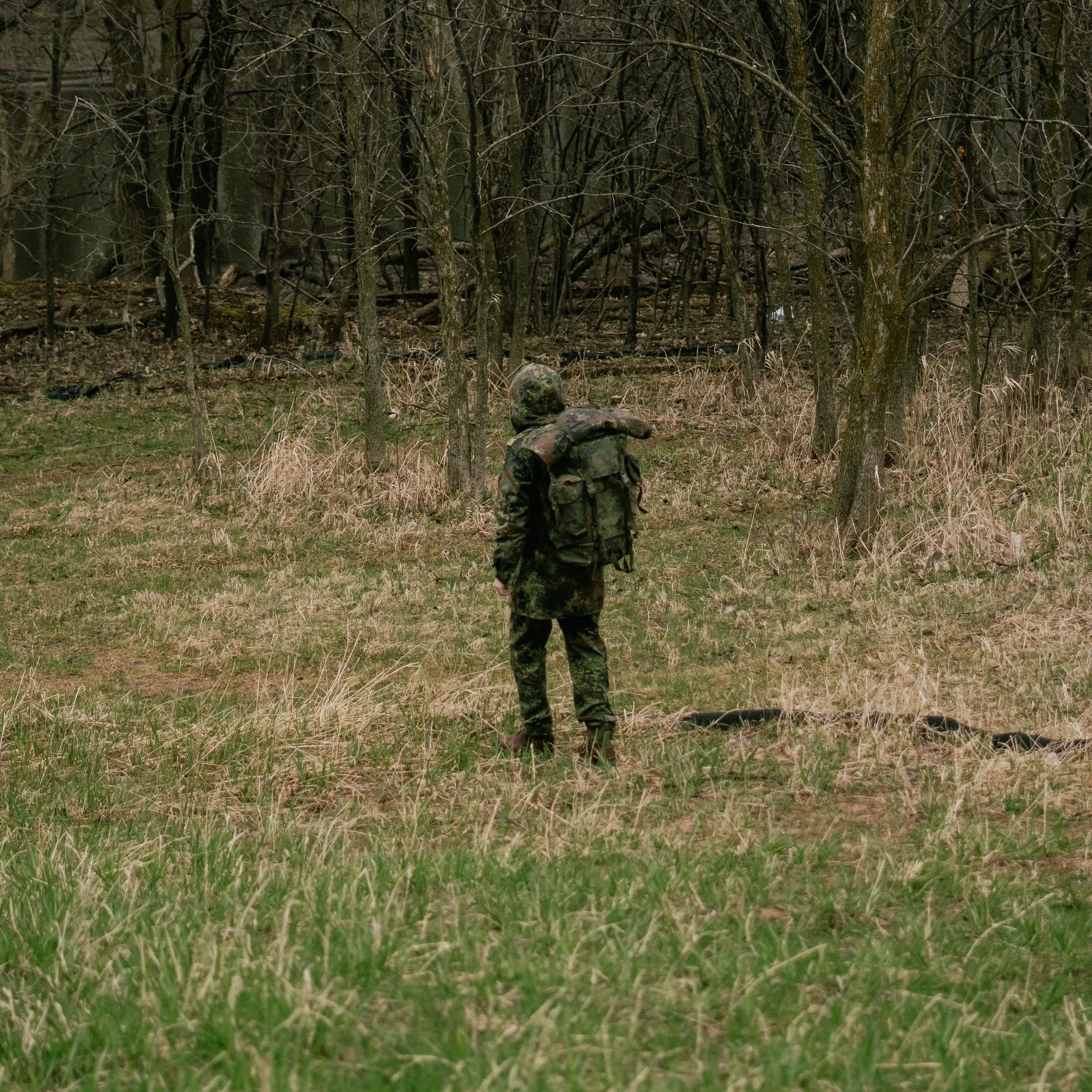 Issued German Flecktarn Combat Rucksack