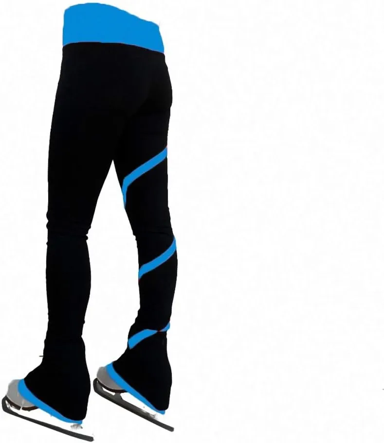Ladies Figure Skating Training Suits Plus Velvet Pants