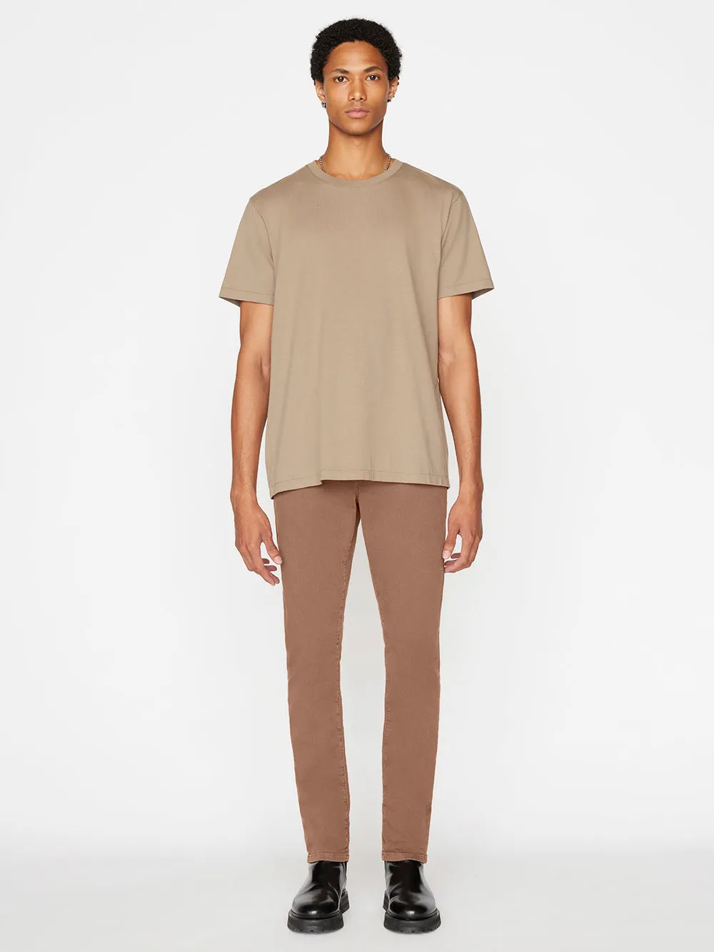 L'Homme Slim Twill -- Garage Walnut