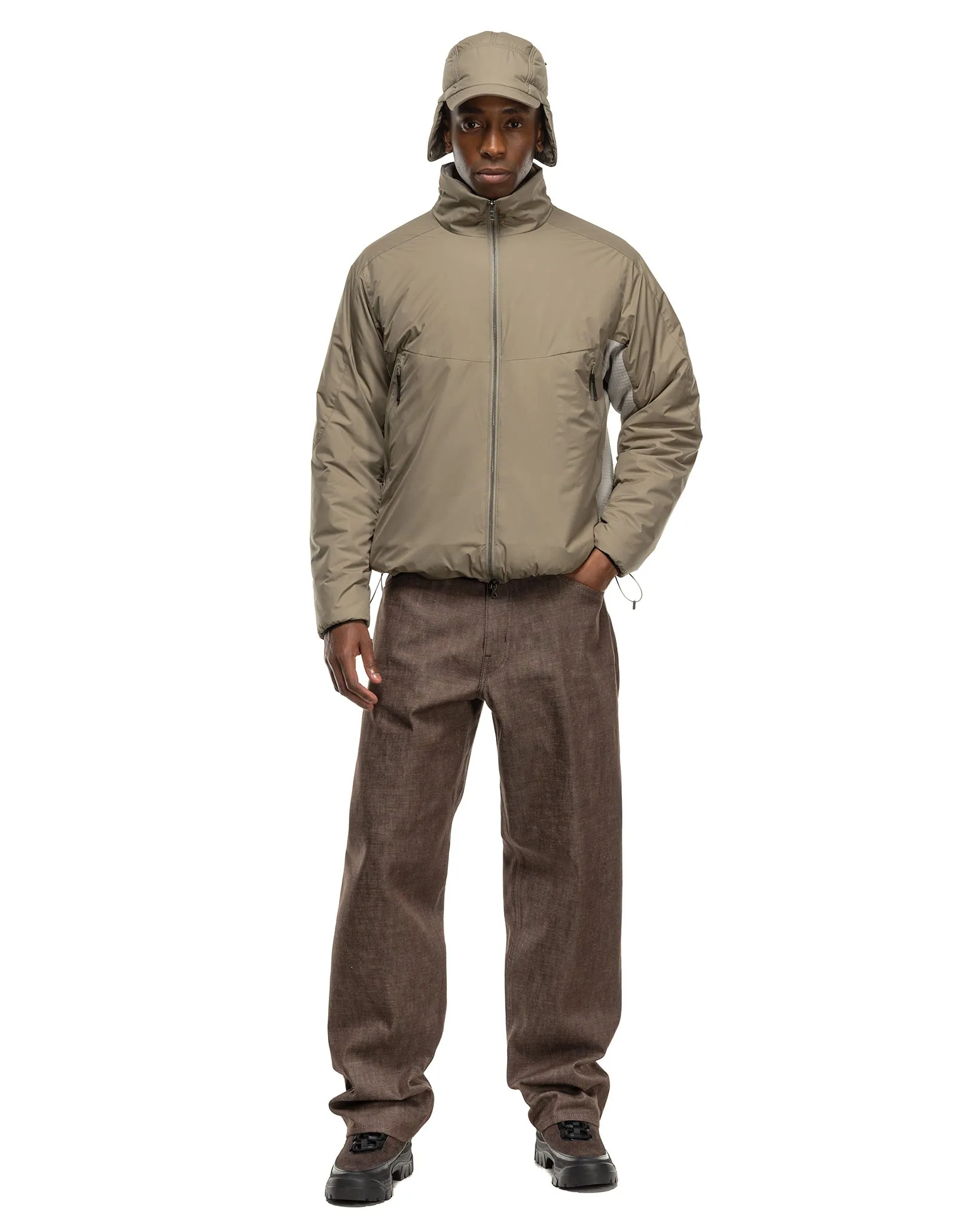 Logan Hybrid Jacket - GORE-TEX WINDSTOPPER 2L Nylon Ripstop / Primaloft Drab