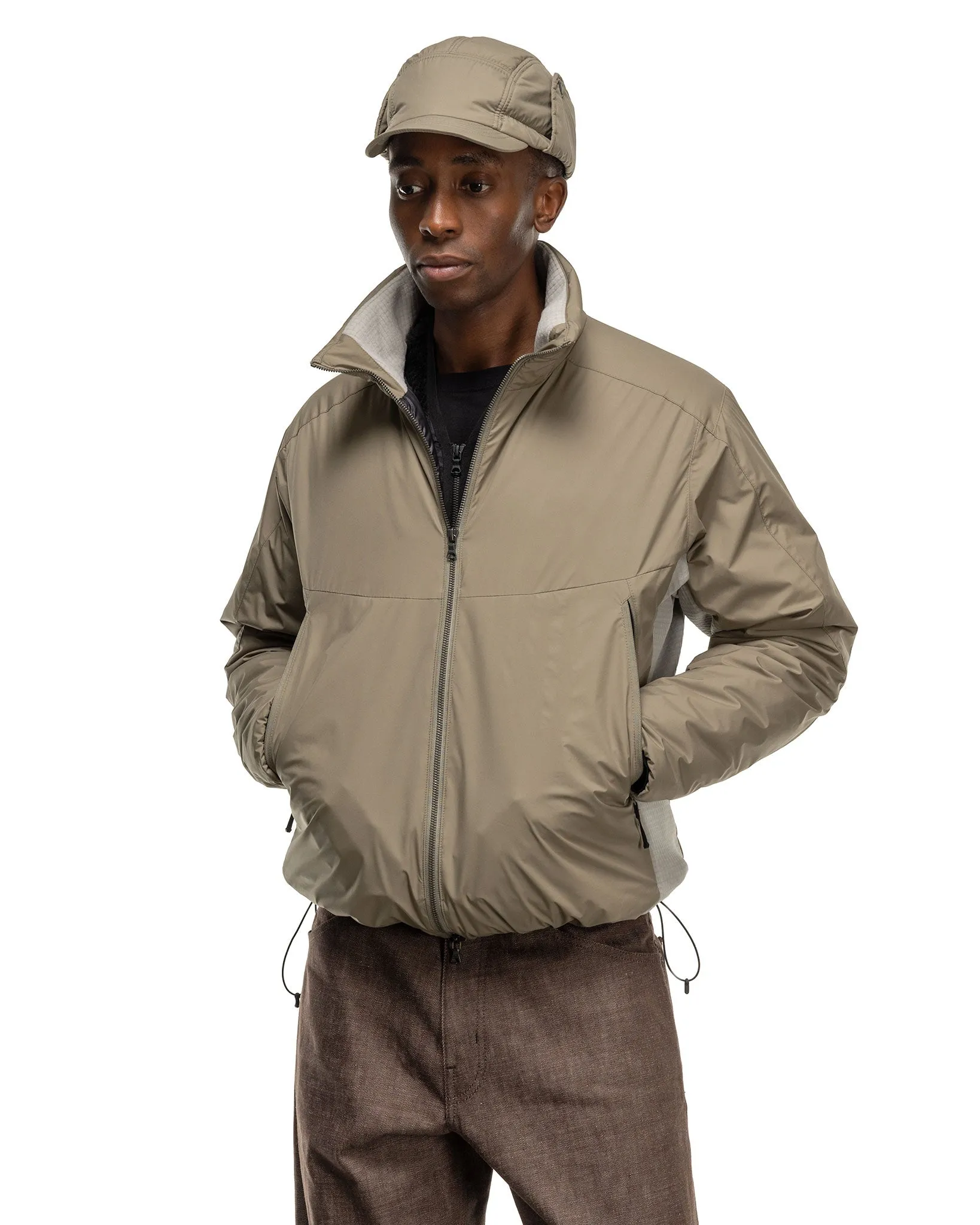 Logan Hybrid Jacket - GORE-TEX WINDSTOPPER 2L Nylon Ripstop / Primaloft Drab