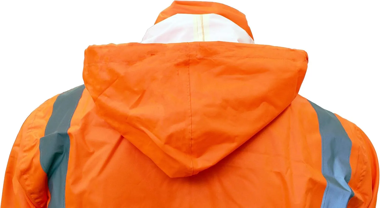 New York Hi-Viz Workwear RK Safety RW-CLA3 Class 3 Rain suit, Jacket, Pants High Visibility Reflective Black Bottom