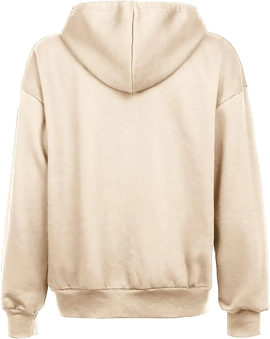 oiangi Hoodies for Women Teen Girls Fall Long Sleeve Jacket Cute Drawstring Zip up Hoodie Oversized Y2k Sweatshirts Pockets