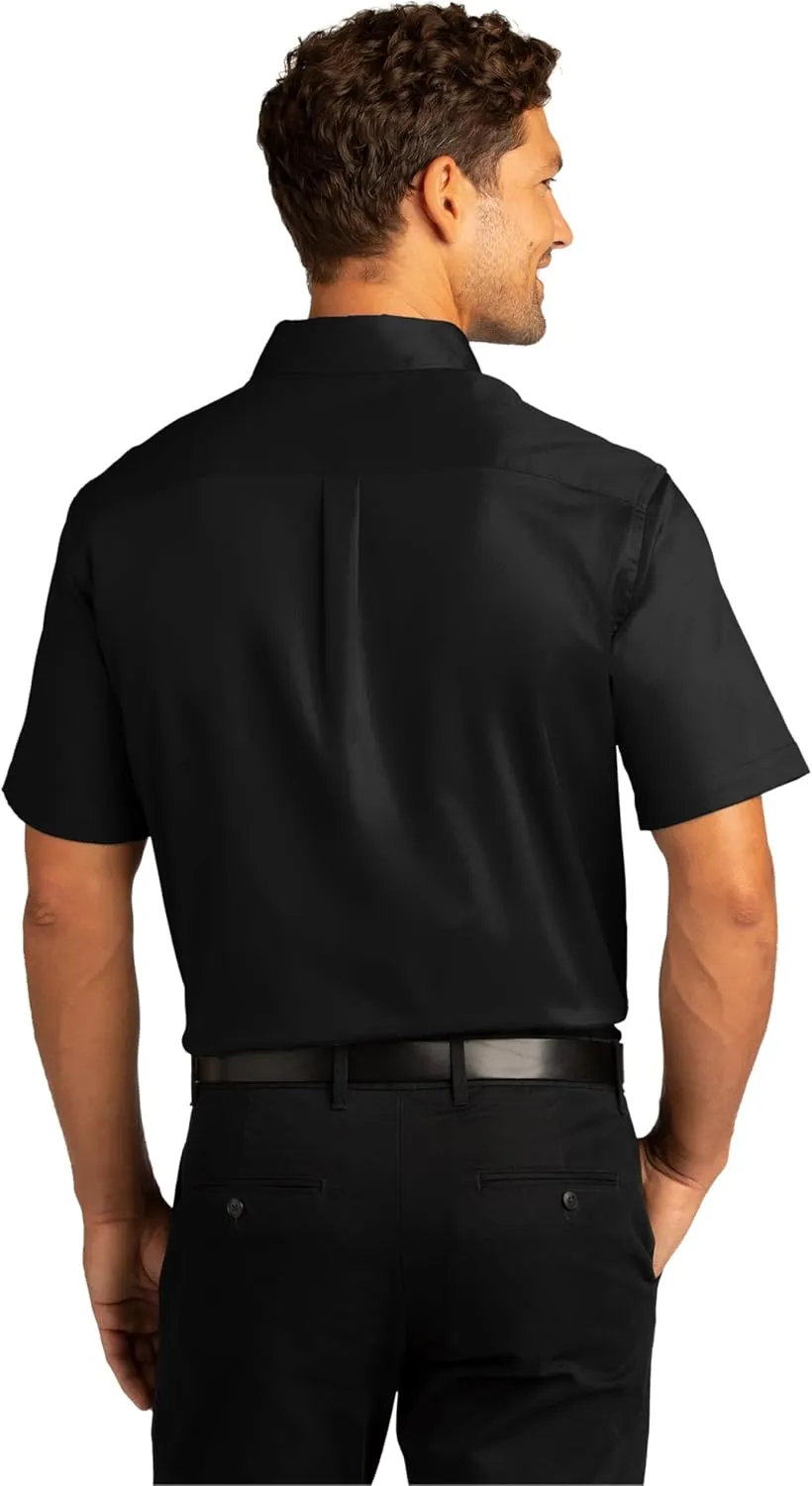 Port Authority Men's Short Sleeve SuperPro React Twill Button-Down Shirt