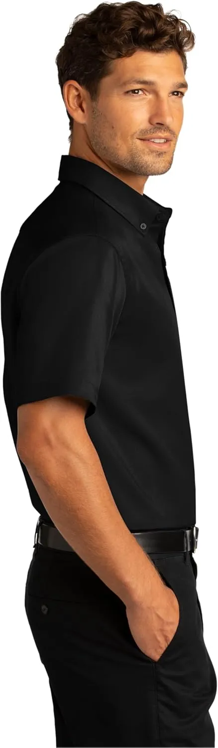 Port Authority Men's Short Sleeve SuperPro React Twill Button-Down Shirt