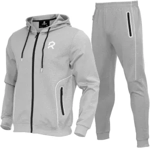 R RAMBLER 1985 Men's Tracksuit Active fashion Hoodie outifts zip sweatsuit set jogger sportswear