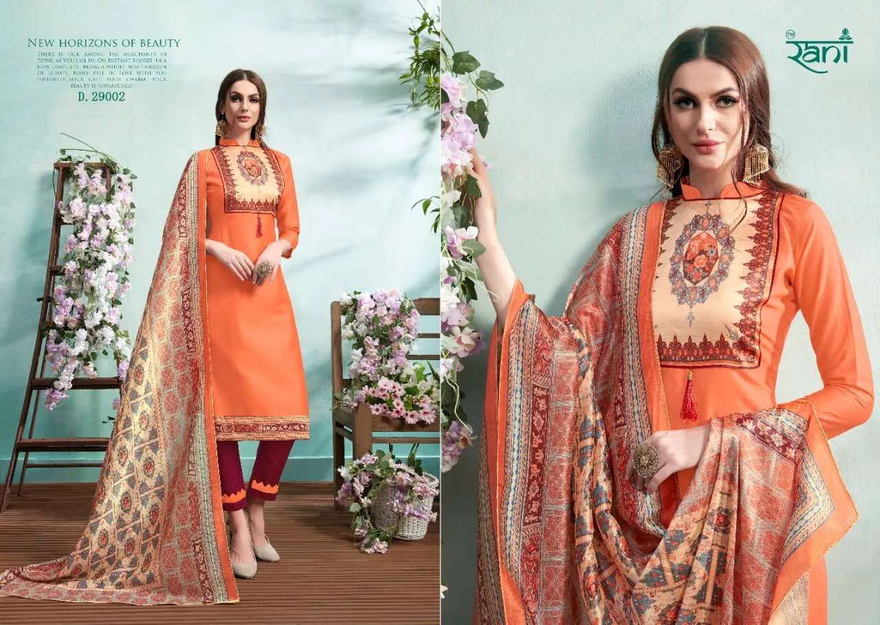 Rani Group Spanish Vol 9 Elegant Salwar Suit Collection