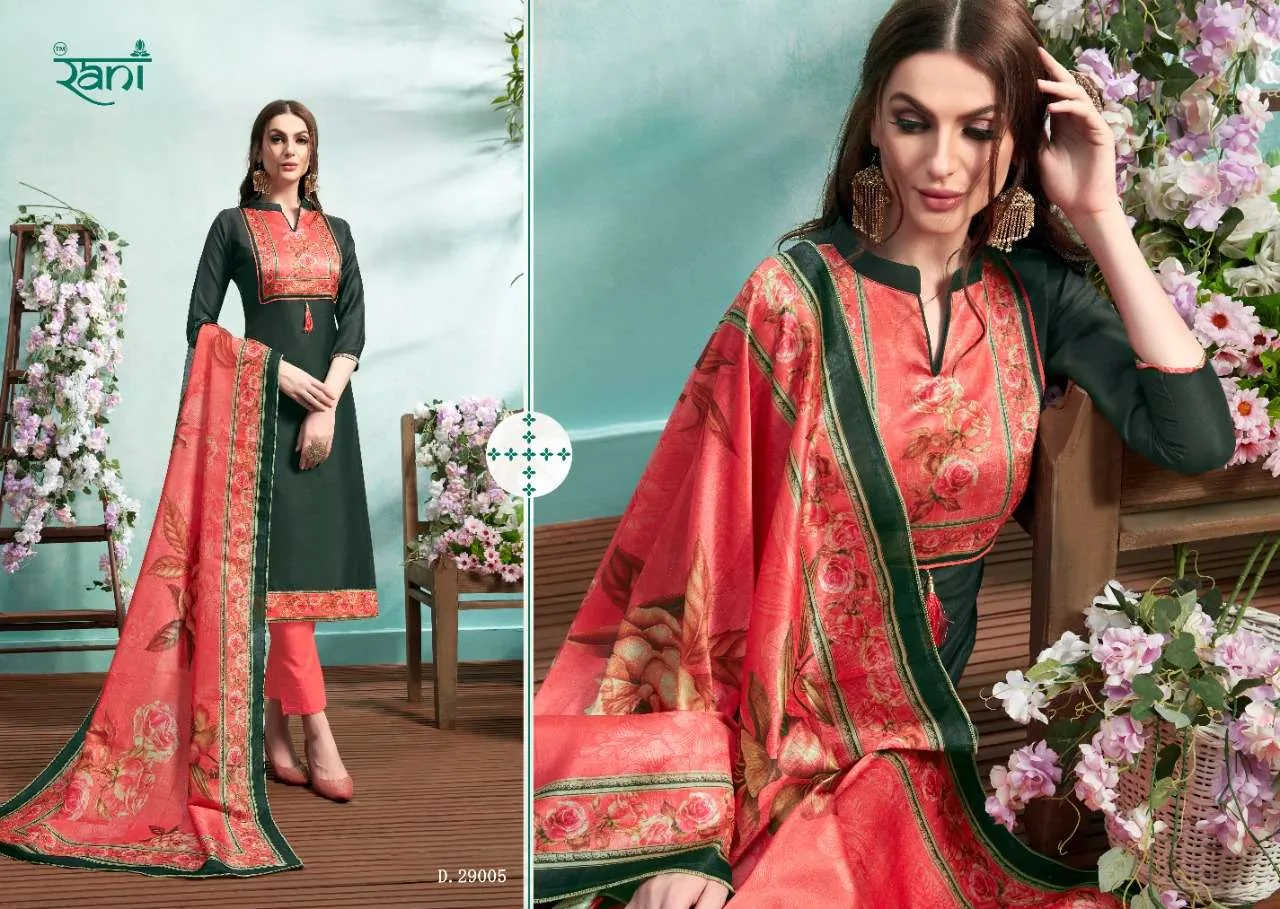 Rani Group Spanish Vol 9 Elegant Salwar Suit Collection