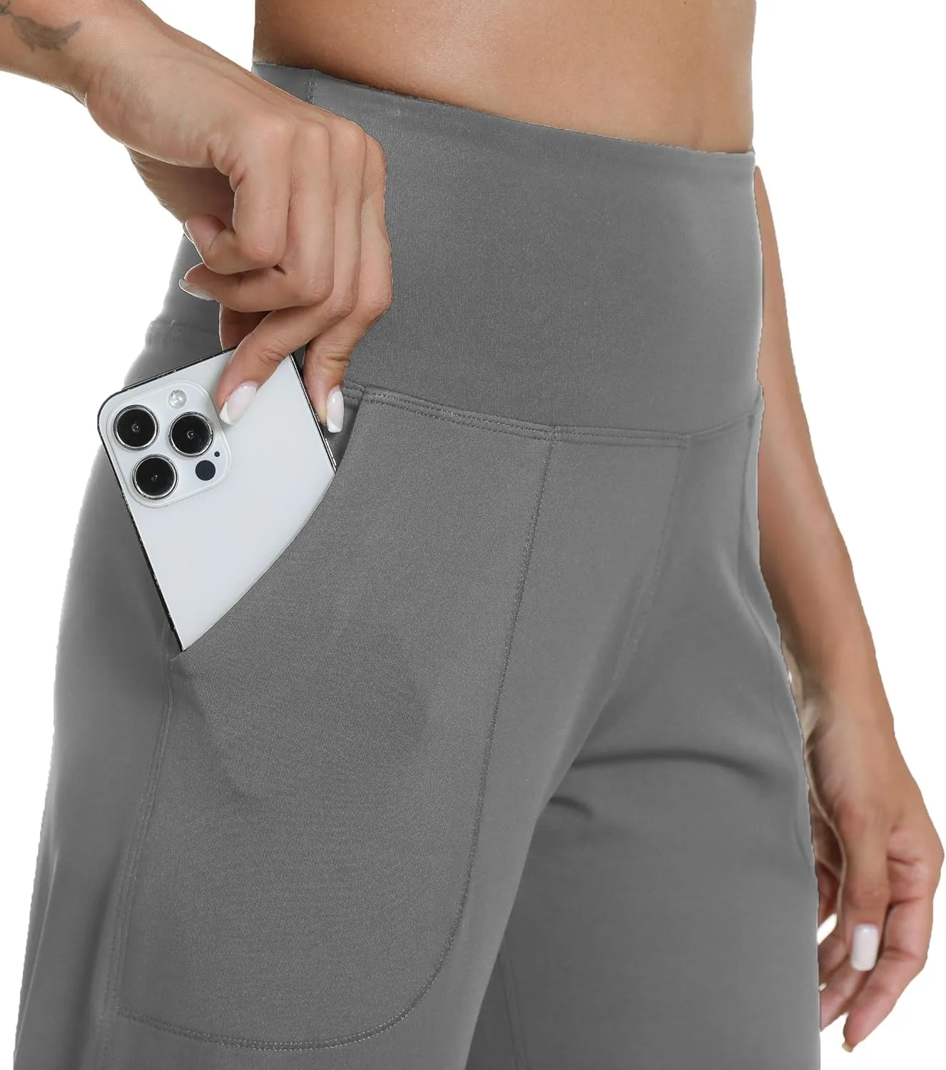Rrosseyz Joggers Pants for Women-Quick Dry Sweatpants with Pockets for Travel Athletics Casual Outdoor