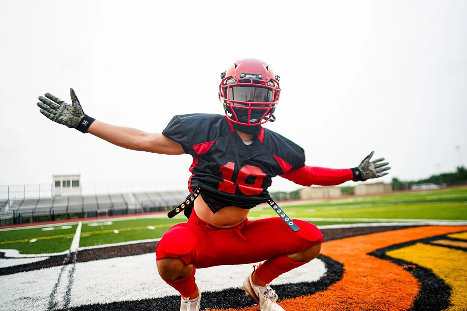 Sports Unlimited Double Knit Integrated Adult Football Pants, Men Football Practice Pants