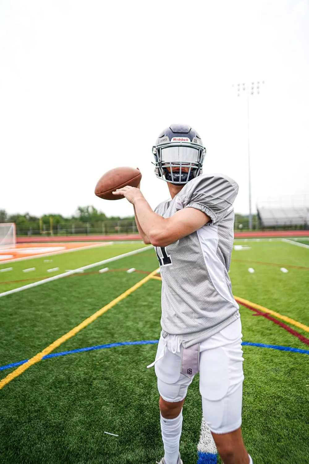 Sports Unlimited Double Knit Integrated Adult Football Pants, Men Football Practice Pants