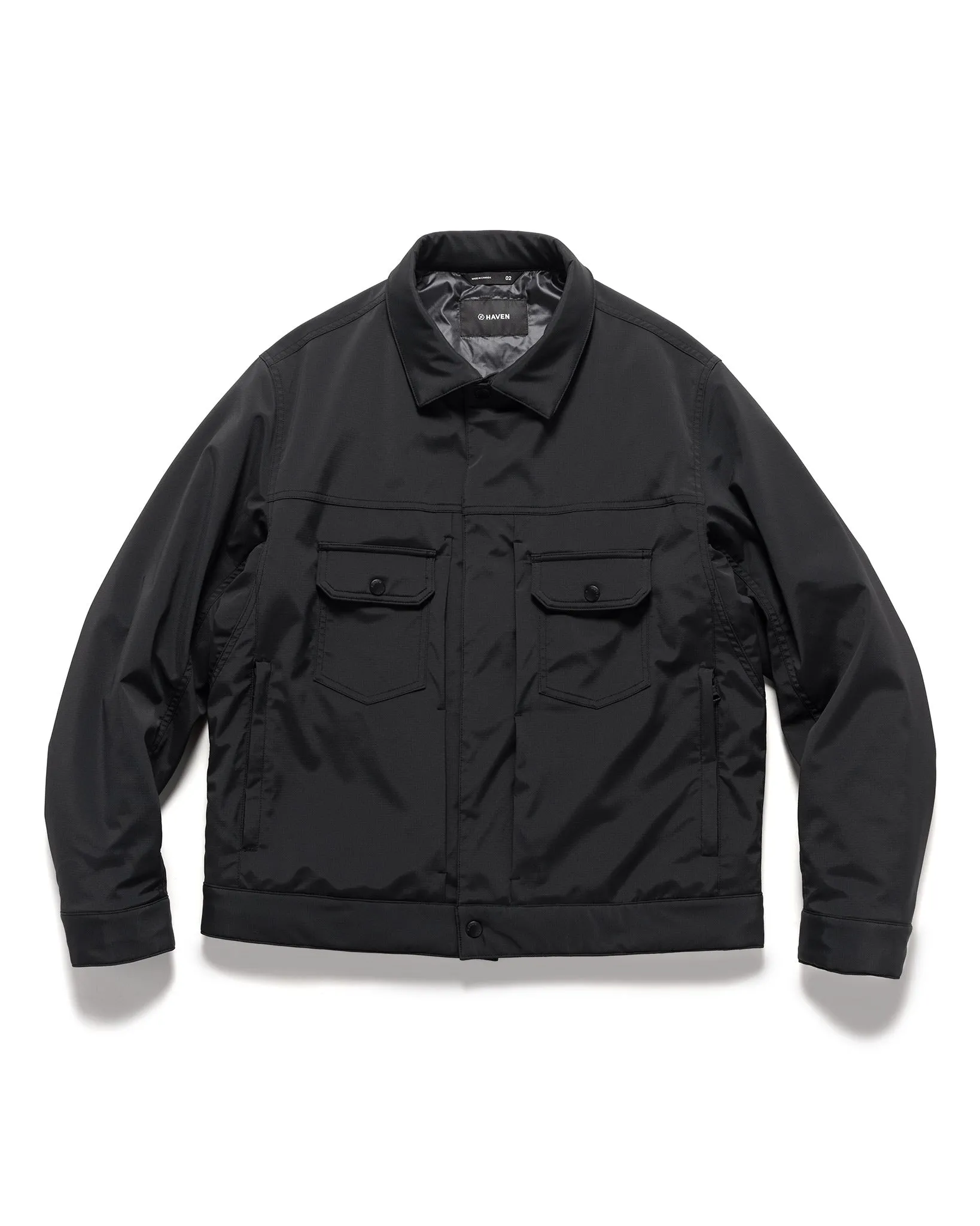 Station Insulated Jacket - GORE-TEX Windstopper 3L Nylon Ripstop / Primaloft Black