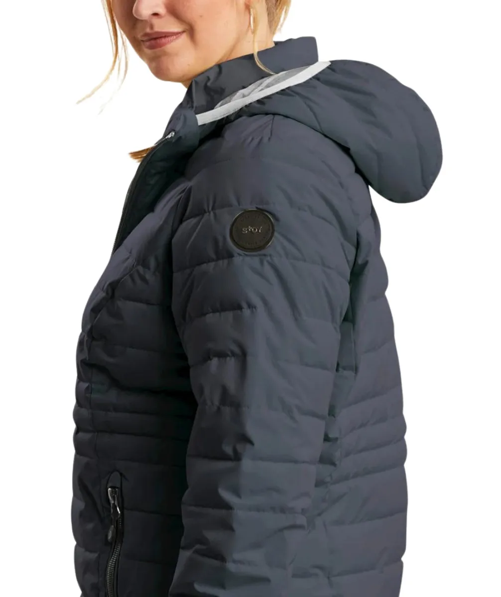 STOY Minna Women’s Plus Size Puffer Jacket Navy sizes 20-26
