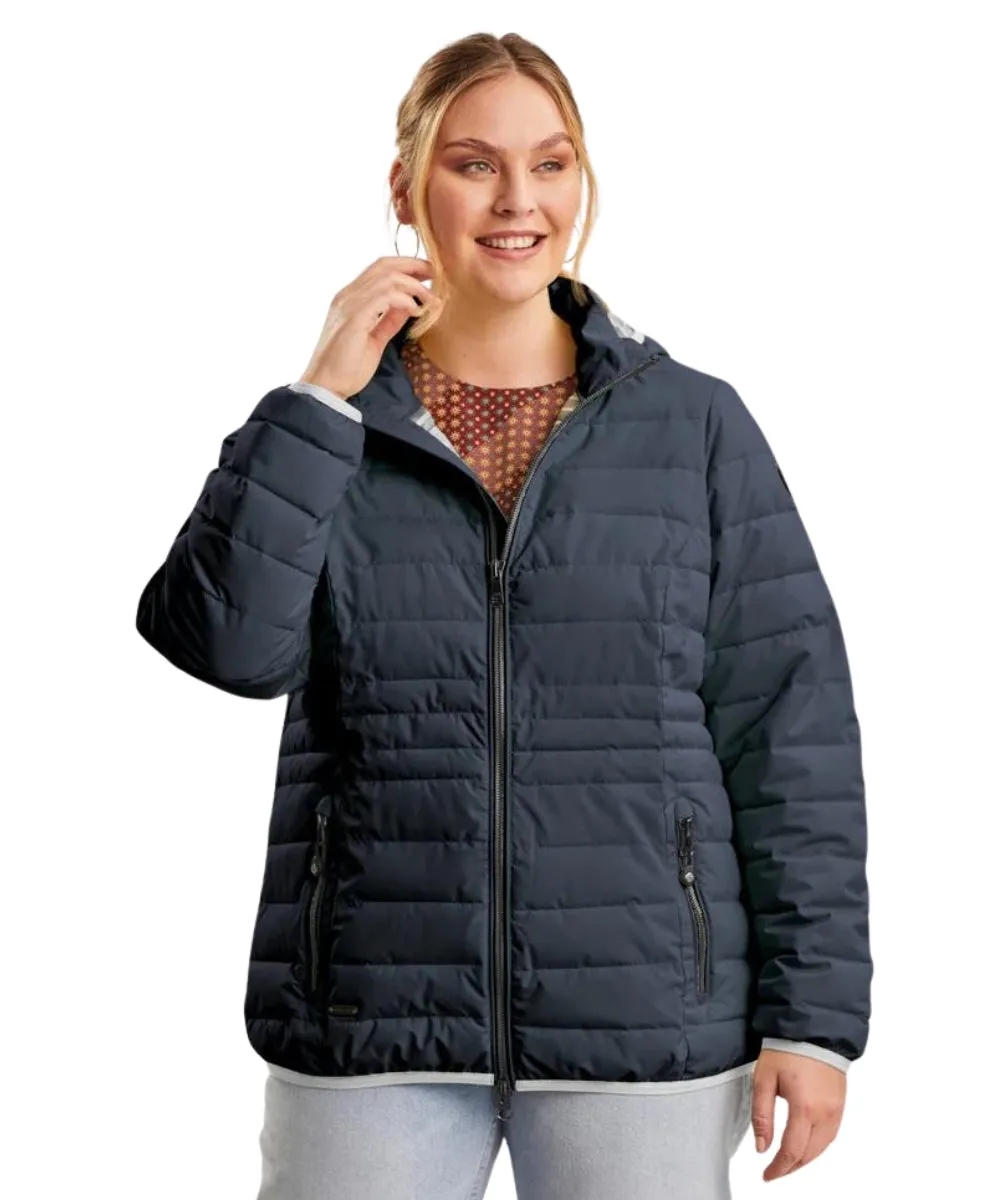 STOY Minna Women’s Plus Size Puffer Jacket Navy sizes 20-26