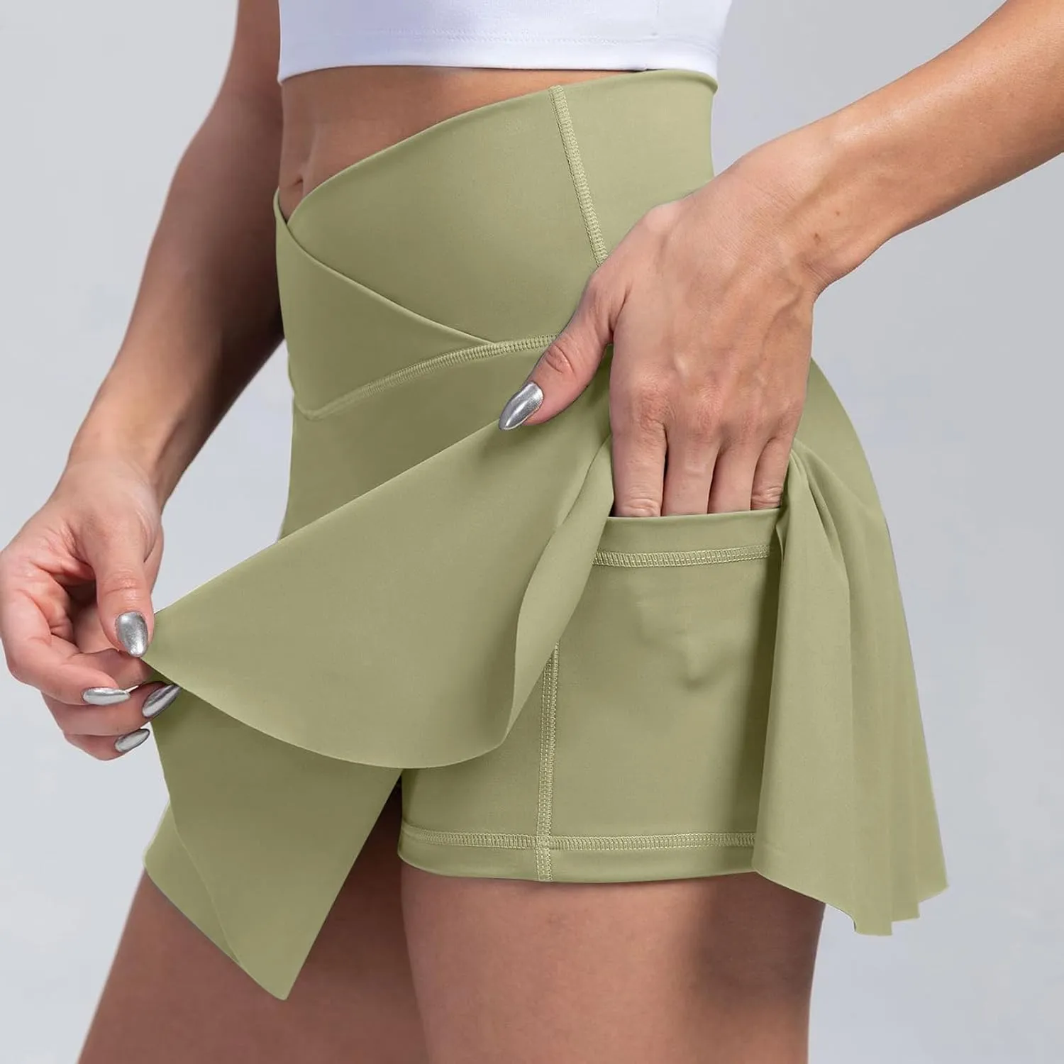 Tennis Skirts for Women with Pockets Shorts Athletic Golf Skorts Skirts for Women High Waisted Sport Workout Skorts