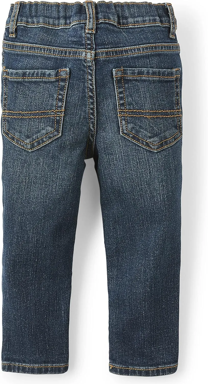The Children's Place Baby Boys' and Toddler Multipack Basic Stretch Skinny Jeans