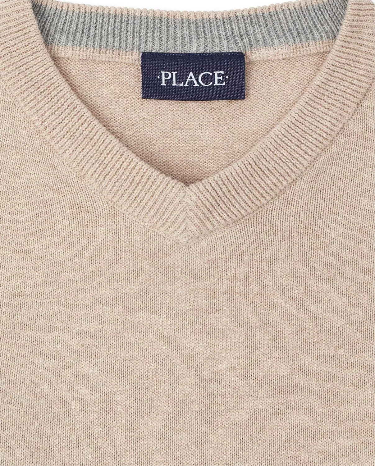 The Children's Place Boys' Long Sleeve V-Neck Pullover Sweater