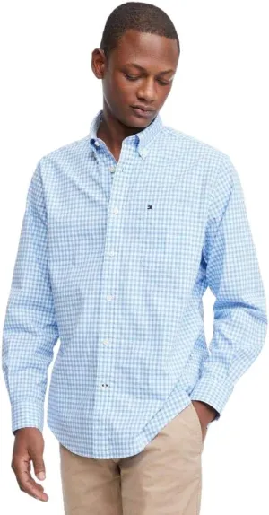 Tommy Hilfiger Men's Long Sleeve Casual Button Down Shirt in Classic Fit