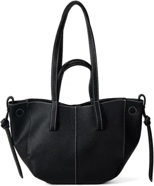 Tote Bag for Women, Small Leather Tote Bags Trendy Dumpling Bag Hobo Purse Shoulder Handbags (Brown)
