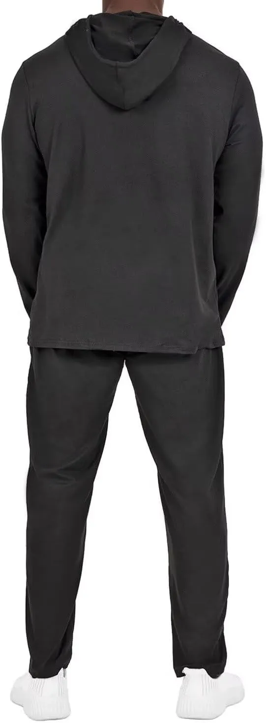 Uni Clau Men's Tracksuit 2 Piece Set Sweatsuits hoodies and Sweatpants Athletic jogging suits sets Casual