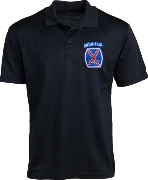 US Army Collared Polo | U.S. Military Infantry Armor Licensed Shirt with Collar for Men Women