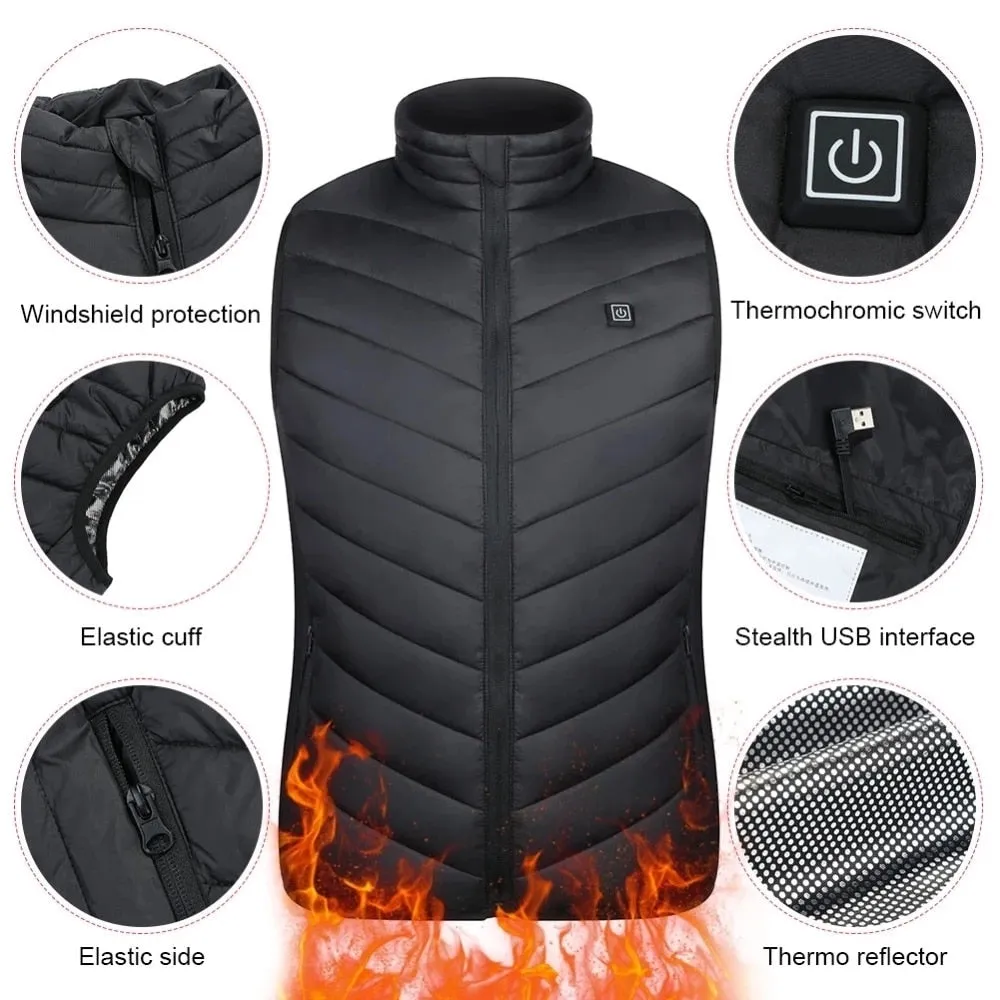 USB Smart Heating Vest