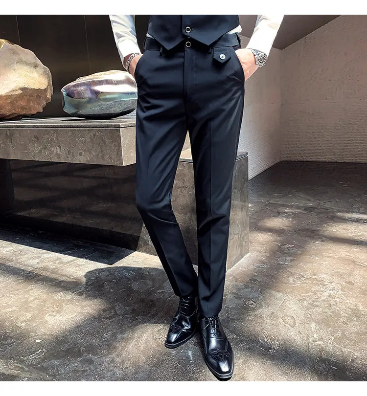 West Louis Brand Business Casual Slim Fit 3 Piece Suit