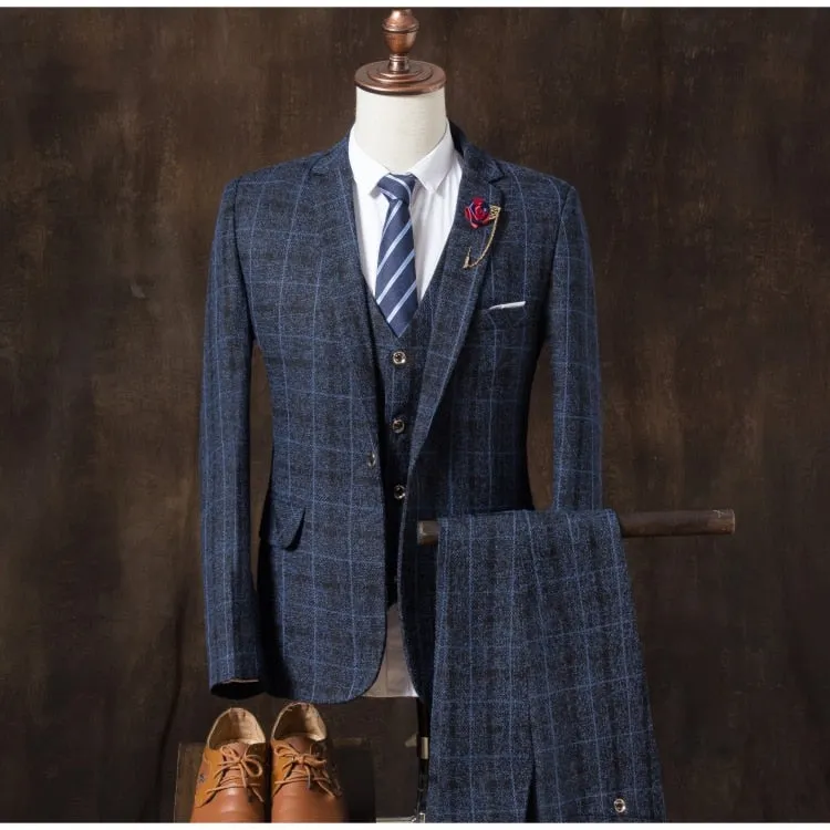 West Louis Fashion Business Banquet Elegant Suit