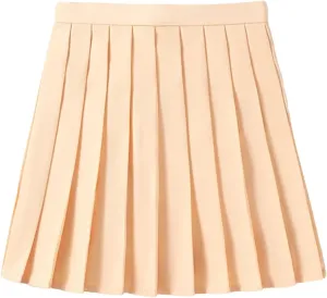 Womens Summer High Waist Skirts for Women Sexy Mini Skirts Casual Pleated Short Tennis Skirt