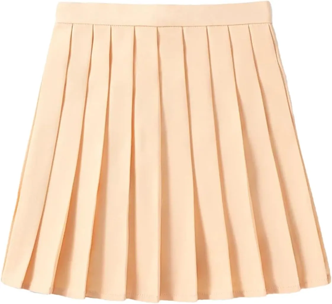 Womens Summer High Waist Skirts for Women Sexy Mini Skirts Casual Pleated Short Tennis Skirt